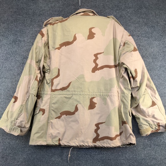 U.S. Air Force Men's Cold Weather Class 4 Field Coat Desert Camouflage M Short - Picture 3 of 15